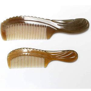 Peine de Cuerno de Búfalo Personalizable de Alta Demanda para Mujeres y Hombres - Product Image 3