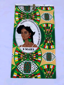 ผ้าฝ้ายพิมพ์ลายแอฟริกันคินชัสซาที่ทนทาน สำหรับชุดแต่งงาน ชุดงานเลี้ยง และของตกแต่งบ้าน ผู้ผลิตแบบ OEM ODM - Product Image 5