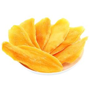 Soft Dried Mango Fruit Snack Tropical Golden Mango Slices Sweet <b>Chewy</b> Pieces Ready for Home Office School Family Sharing Weekend - Product Image 1