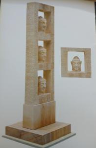 Statue de Bouddha en pierre de sable naturelle créée par des artisans expérimentés pour l'aménagement paysager extérieur, les sanctuaires domestiques, les studios de yoga, les centres de villégiature et les jardins - Product Image 4