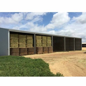 Structure en acier à faible coût hangar agriculture <span class=keywords><strong>grange</strong></span> hangar à foin entrepôt de stockage abri de machines agricoles - Product Image 6
