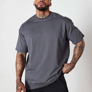 Camiseta de Verano para Hombre, de Algodón Tejido, Manga Corta, Cuello Redondo, Estampado, Tallas Grandes, de Alta Calidad, Clásica, a la Moda, Informal - Product Image 5