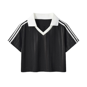 Camiseta de Fútbol Transpirable de Alta Calidad, Cuello Redondo, Manga Corta, Secado Rápido, Ropa Deportiva de Equipo, Logotipo Frontal, Venta al por Mayor, Adultos, 100% Poliéster - Product Image 3