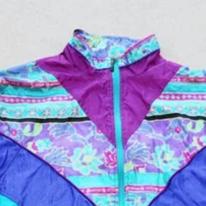 Ensemble de survêtement unisexe color block avec fermeture éclair intégrale, respirant, en polyester, style sportif, pour l'automne, coupe classique - Product Image 5