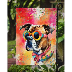 ธงประดับสวนสไตล์ฮิปปี้ดอว์กมีหลายสีสำหรับประดับสวนกล่องจดหมายแบนเนอร์สำหรับชานบ้านงานศิลปะเตียงดอกไม้ขนาดสำหรับลานและป้ายสนามหญ้า - Product Image 3