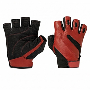 Guantes de Halterofilia Negros Neón, Medios Dedos, Resistentes, Antideslizantes, Transpirables, de Microfibra, Profesionales, para Entrenamiento en Gimnasio - Product Image 6