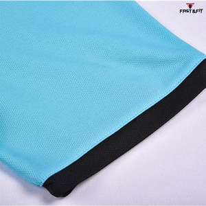 <b>Hot</b> Selling Custom Design Sublimation Printed Breathable Cotton Short Sleeve Soccer Uniform Sets Custom Color Unisex - Product Image 4