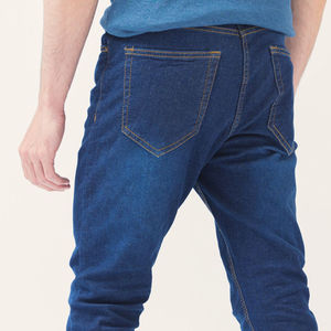 High Quality <b>Men's</b> Jean Pants <b>Men</b> Casual Pants <b>Stretchy</b> Skinny Casual Plus Size Jeans Pants - Product Image 5