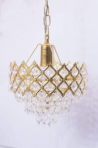 Décoration Nouvelle Lampe de Plafond Moderne Fantaisie avec Tous les Accessoires et Fixations (Doré) (Petit) - Product Image 1