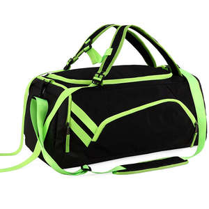 Sac de voyage en polyester imperméable de haute qualité, grande capacité, sac de sport de créateur avec logo personnalisé - Product Image 1