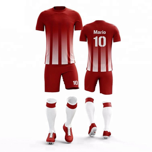 Custom Manufacturer designs blank football uniforms with Global Supply reach and Factory Direct export bulk B2B rates. - Product Image 1