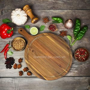 Tabla de Cortar de Madera de Acacia de Alta Calidad, Tabla de Cortar de Madera de Plantación de Vietnam para la Cocina Diaria, Ecológica - Product Image 5