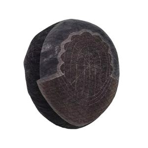 Perruque en cheveux humains Remy Taz Hair BD THB 2025 pour homme, vague corporelle, densité 150%, dentelle frontale, texture droite, cheveux chinois - Product Image 5