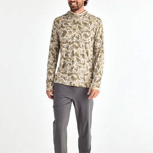 Chemise de pêche à manches longues camouflage pour homme, protection solaire UPF 50, anti-UV, pull-over - Product Image 3