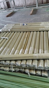 Barre de renforcement composite nervurée en polymère renforcé de fibres de verre (GFRP) de 8 mm, prix usine - Product Image 4
