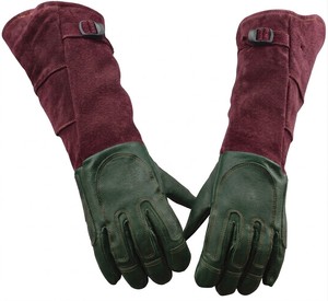 2026 Premium Mig Welding Leather Gloves Fireproof <b>Heat</b> Resistance Long Gauntlet Industrial Safety Work Gloves Europe Trend - Product Image 5