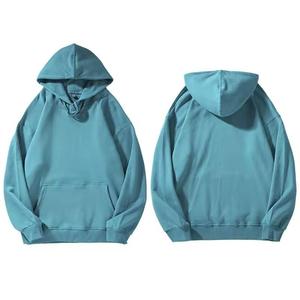 เสื้อฮู้ดดี้สีพื้น 17 สี หนัก 350 กรัม ขนาดยุโรป สำหรับผู้ชาย ออกแบบเองได้ พิมพ์โลโก้ OEM หรือปักลาย - Product Image 1