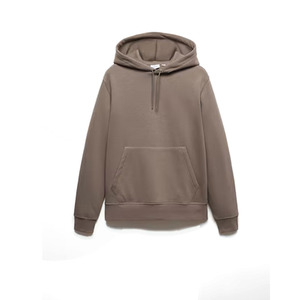 Outdoor Heavyweight Winter Men's Thermal <b>Hoodies</b>-Solid Pattern <b>Plain</b> Dyed Fleece Fabric Customizable Design & Breathable <b>Hoodies</b> - Product Image 3