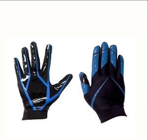Vente flash - Gants de football américain de qualité supérieure - Latex - Design personnalisé - Fins, respirants, imperméables, compatibles avec les écrans tactiles - Product Image 1