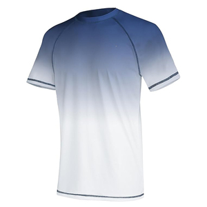 Camiseta de Compresión para Hombre, Protección UV, Manga Corta, Secado Rápido, para Natación y Deportes, con Logotipo Personalizado OEM - Product Image 3
