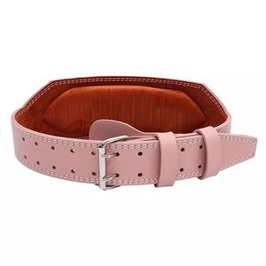 Customized Sized Cowhide Original Leather Weightlifting <b>Belts</b> for Men Gym Powerlifting Strength Gym Fitness Safety Product - Product Image 2