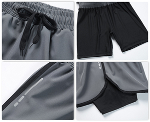 Shorts de bain pour hommes personnalisés, imprimés, en nylon, pour la course estivale, séchage rapide, design optimal, respirants, taille haute, pour hommes, OEM - Product Image 3