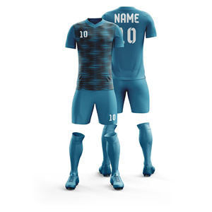 Uniforme de Fútbol Personalizado por Sublimación |   Tallas para Hombres, Mujeres y Jóvenes |   Ropa Deportiva Ligera de Secado Rápido al por Mayor - Product Image 2