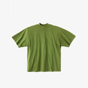 ผู้ผลิตเสื้อยืดปักลายตามสั่ง เสื้อยืดโอเวอร์ไซส์ผ้าฝ้ายพิมพ์ลายสำหรับผู้ชายและผู้หญิง สกรีนลายวินเทจ 230 กรัม เสื้อยืดสโตนวอช - Product Image 5