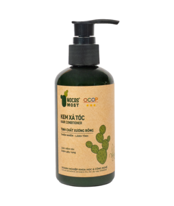 Après-shampoing Nocas aux ingrédients bio, huile de coco, extrait de nopalea, texture crème lissante, utilisation jour et nuit pour tous types de cheveux - Product Image 2