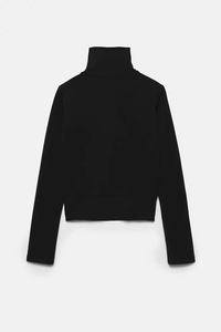 Men's Fitted High Neck Hoodie with <b>Zip</b> <b>Fastening</b> Long Sleeves 100% Cotton Fleece Breathable & Eco-Friendly High Quality - Product Image 2