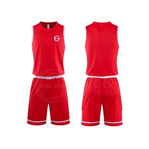 EVER GLOW Uniforme de basket-ball fabriqué au Pakistan, Top 10, design personnalisé, sans manches, unisexe, 100% coton, respirant, séchage rapide - Product Image 1