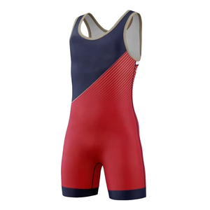 En Stock, Singletes de Lucha Unisex para Niños de Alta Calidad, Anti-UV, Cómodos, Blancos, con Estampado Digital a Rayas, Clásicos, 100% - Product Image 4