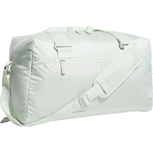 White Polyester <b>Duffel</b> <b>Bag</b> Large Capacity Zipper Closure Sport Fitness Travel <b>Bag</b> - Product Image 2