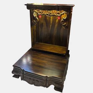 Altar para el dios de la riqueza y la tierra hecho de madera de acacia - Beo du khong tru - Product Image 3