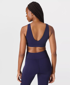 Top Corto de Punto Informal para Mujer, Transpirable, para Gimnasio, Yoga, Fitness, Verano, Personalizable, Poliéster y Elastano - Product Image 2