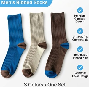 Custom Pickleball Athletic Crew <b>Socks</b> Premium Spandex Breathable Anti-Slip Casual Daily Wear Solid Design Summer for Adults - Product Image 2