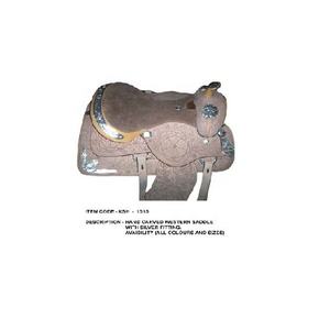 Sillines occidentales de cuero mecanizados a mano - Product Image 2