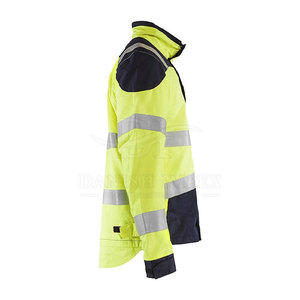 Customizable Outdoor Construction <b>Worker</b> Safety <b>Jacket</b> with Pockets Wholesale Prices Workwear <b>Jackets</b> with Customized Logo - Product Image 2