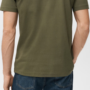 Chemise en coton pour homme, finition raffinée, choix décontracté élégant, coutures de haute qualité avec col ras du cou, design uni 2026 - Product Image 6