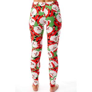 Pantalones de yoga elásticos de cintura alta para mujer con estampado de sublimación personalizado Leggings con cierre de cordón de nuevo diseño - Product Image 6
