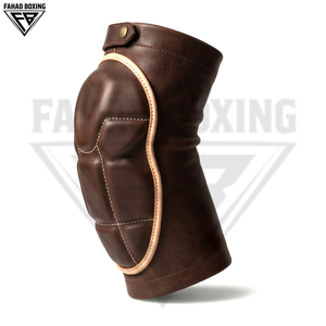 Genouillères en cuir véritable de qualité supérieure, tendance et robustes, pour le travail et la construction, avec rembourrage confortable – Nouveau modèle du fournisseur - Product Image 2
