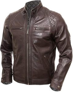 Chaqueta de Cuero para Hombre de Alta Calidad, Talla 6XL, con Tela de Lona, Bolsillos Decorativos, Personalizada, Expresa tu Individualidad - Product Image 6