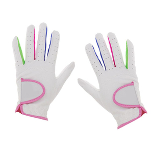 Customized Sheepskin Golf <b>Gloves</b> for Adults Breathable Genuine Leather with Better Grip <b>Long</b>-Lasting Use for Sports - Product Image 2