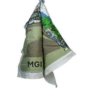 Paño de Cocina Personalizado con Logotipo Impreso, 100% Algodón Orgánico, Transpirable, Suave y Ecológico, Inspirado en un Bolsa de Harina - Product Image 2