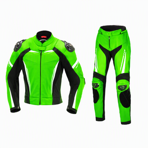 Combinaison de moto en cuir pour adultes et garçons, haute protection, vêtements imperméables et résistants aux déchirures, combinaison de moto - Product Image 4