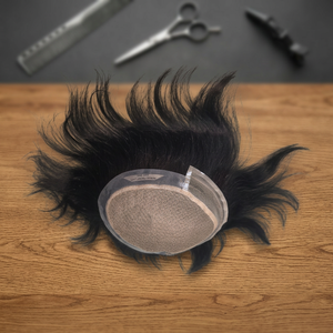Peluca Mirage de Cabello Humano con Encaje Frontal para Hombres, Peluca Médica con Encaje Frontal, Perruque Homme - Product Image 5