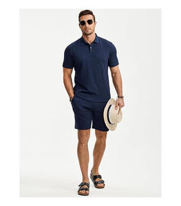 T-shirt Homme Uni Col V Manches Courtes Non Tissé 100% Coton Doux Respirant Séchage Rapide Tissu Décontracté Personnalisable 2025/2026 - Product Image 3