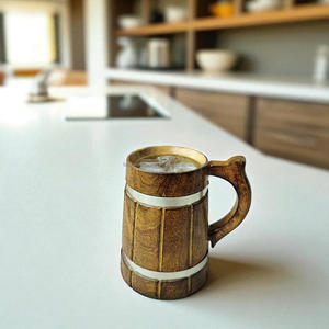 แก้วเบียร์อะคาเซียและมะม่วงแก้วเซรามิกสำหรับเจ้าบ่าวของขวัญและของที่ระลึกจาก Falak World Export - Product Image 2