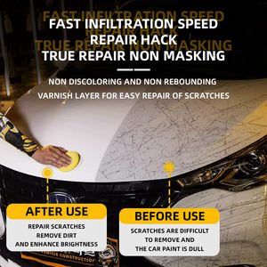 Cera para reparación de arañazos de coche, KEEDIN, 120ml, pasta para pulir arañazos, cera para limpieza y descontaminación de pintura - Product Image 4