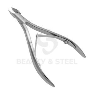 Premium Stainless Steel <b>Nail</b> Cuticle Clipper High Stability Double Spring Trimming <b>Tool</b> For Professional Beauty Spas - Product Image 2